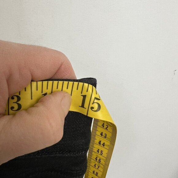 Spanx Women’s Distressed Ankle Skinny Jeans in Vintage Black Sz Medium 20213R - Picture 9 of 12